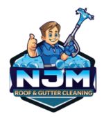 official logo for NJM roof and gutter cleaning