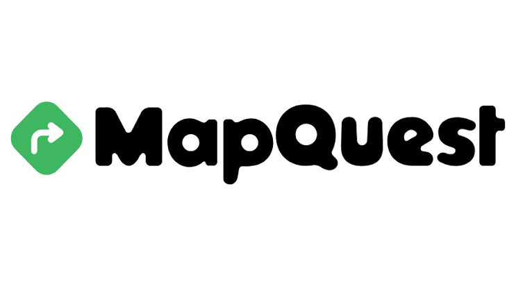 official logo for Mapquest