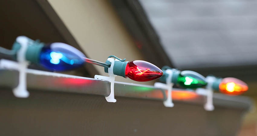 christmas lights clips, recommended for anyone learning how to install christmas lights on gutters