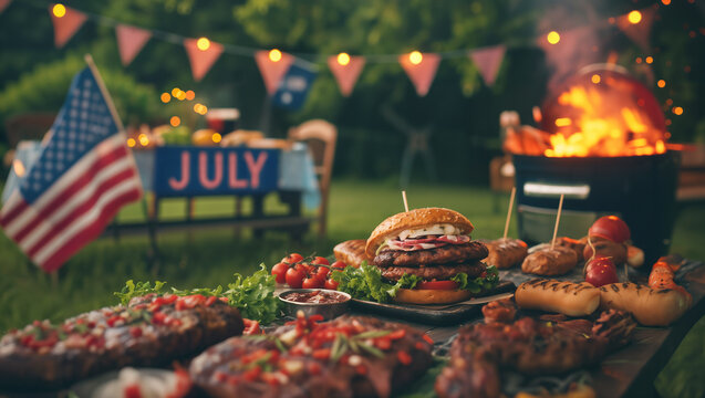 4th of july bbq party