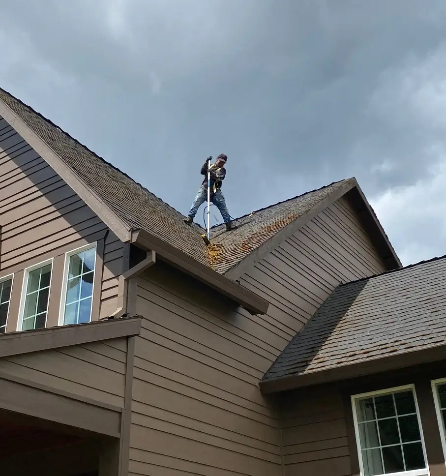 Roof Cleaning Scappoose 1 roof cleaning and moss removal in scappoose oregon