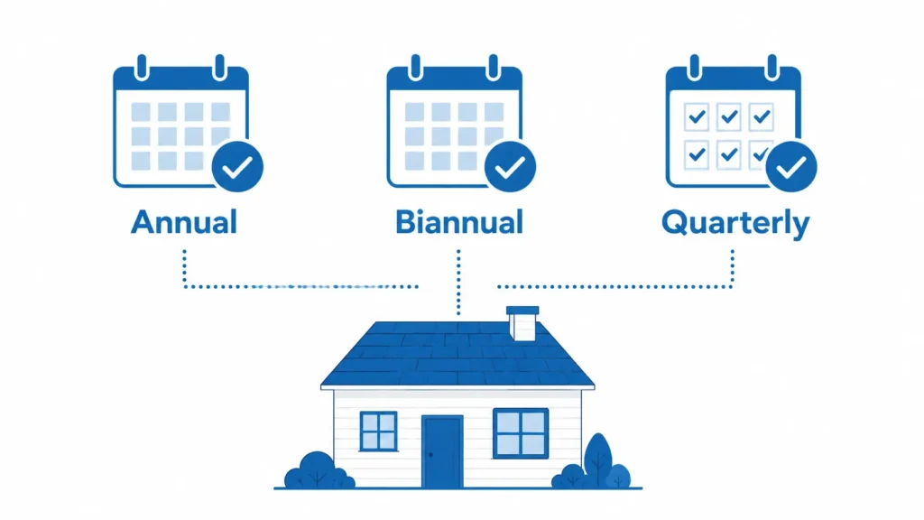 Roof Cleaning Maintenance Plans: Are They Worth It? 3 NJM annual, biannual, and quarterly roof maintenance plan options